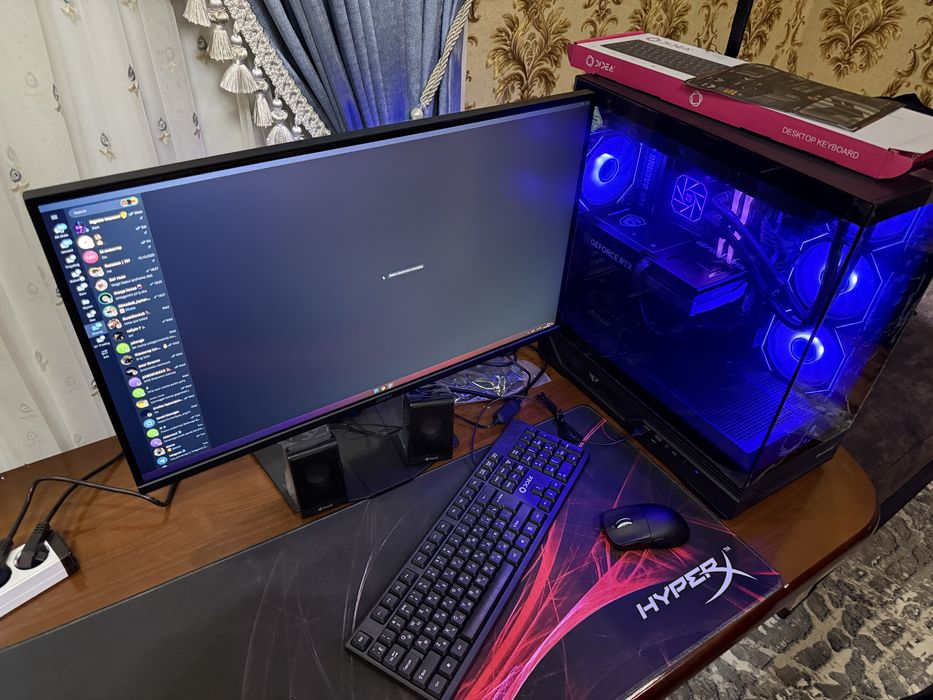 Kompyuter Ryzen 7 7800X3D Msi RTX5070 2x Ventus 12 GB