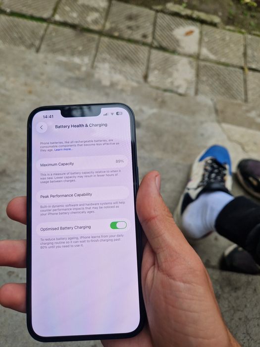 Iphone 14 КАТО НОВ! Възможен Бартер за по голям клас айфон