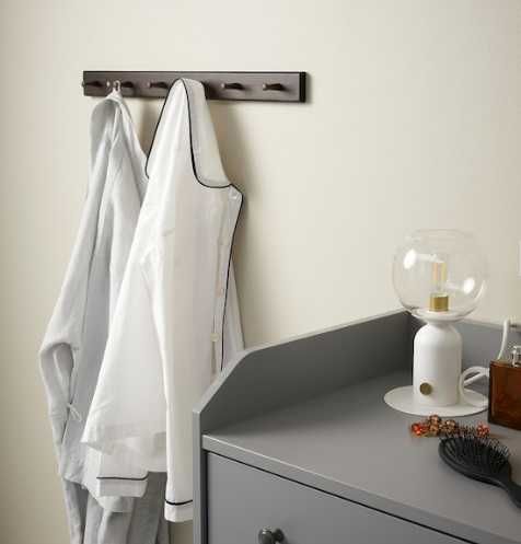Cuier 6 cârlige, model HÖVOLM, IKEA