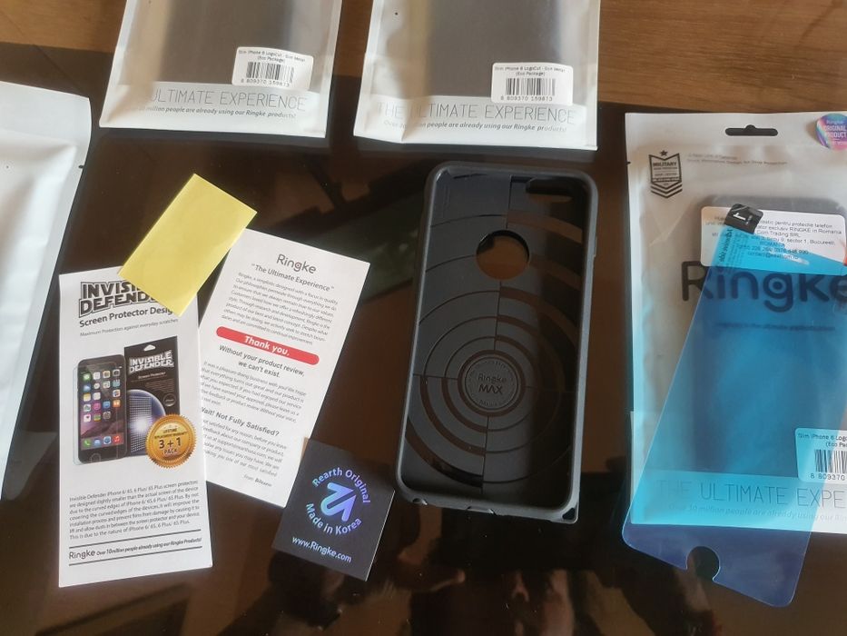 Husa Iphone 6Plus +Folie Ringke