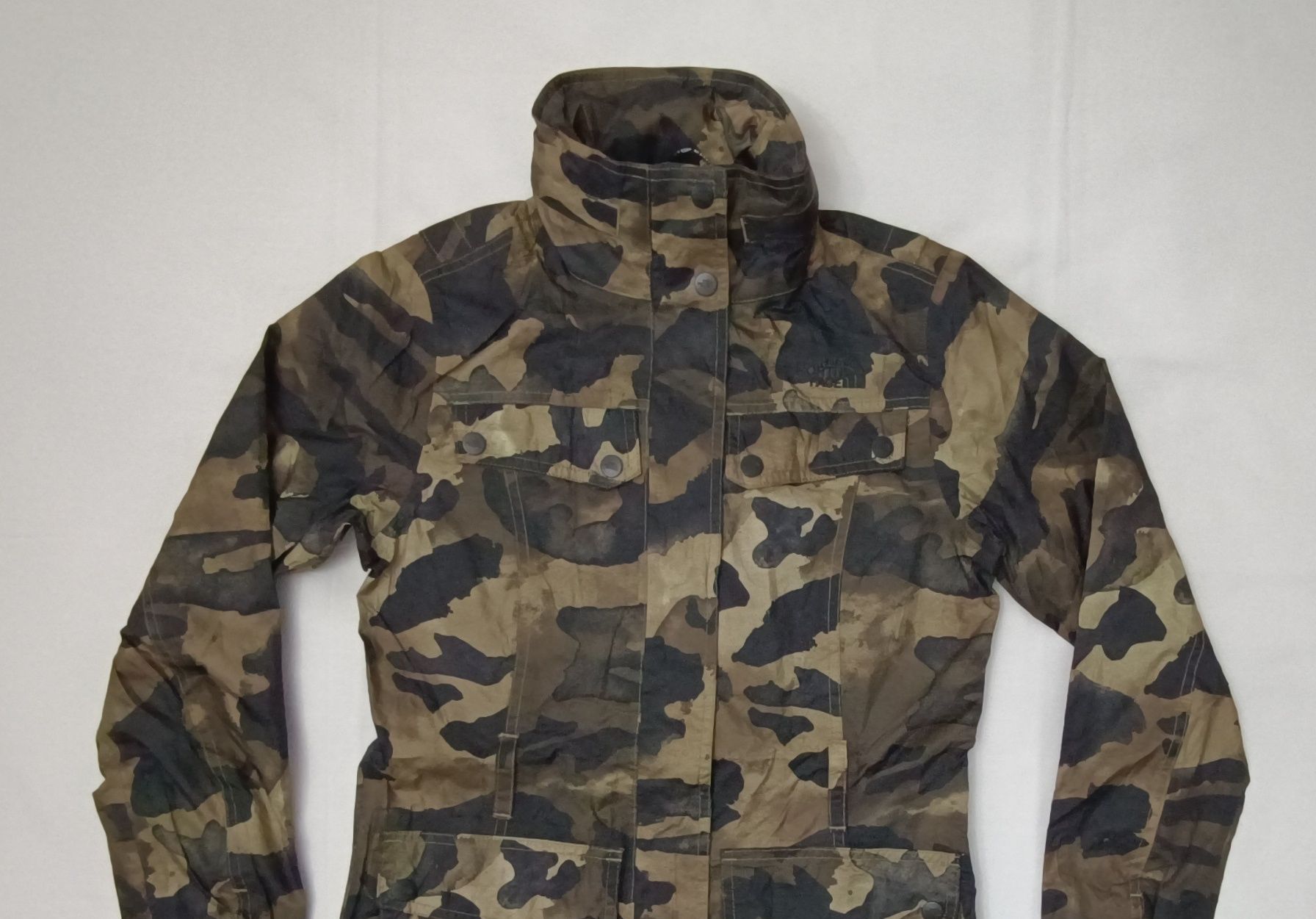 The North Face HyVent Camouflage Jacket оригинално яке XS с качулка