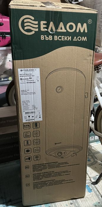 *ЧИСТО НОВ* Бойлер Елдом 80л.
