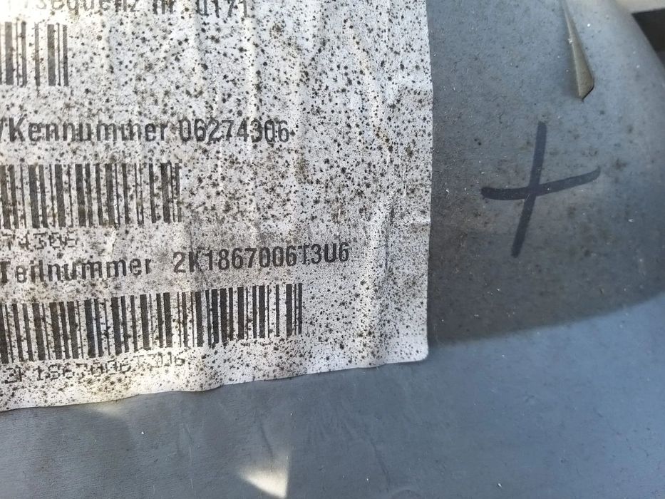 Fata tapiterie usa dreapta fata vw caddy 3 2k1867006t3u6