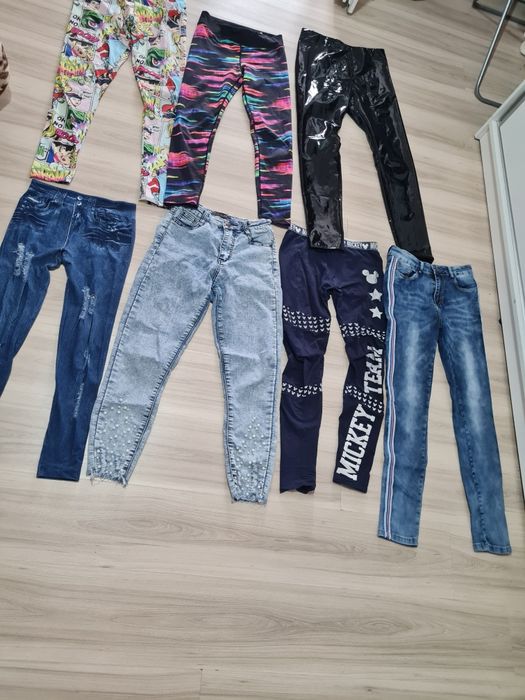 Set 7 pantaloni mărime M - 100 lei tot.