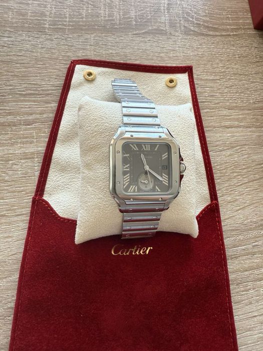 Cartier De Santos Dual Time Large