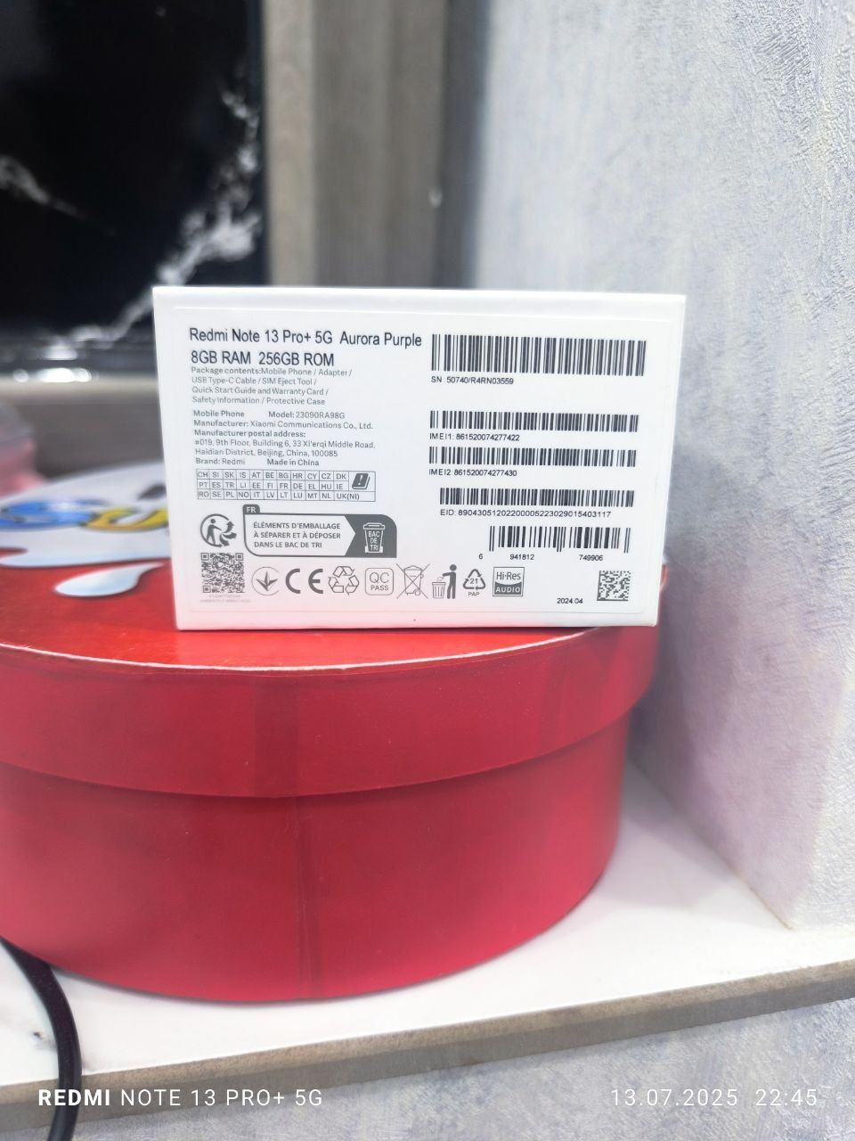 Redmi Note 13 pro+ 5G 8/256Gb