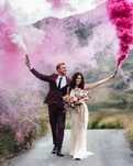 Fumigene colorate sedinte foto gender reveal