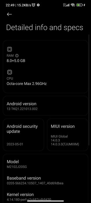 Poco X3 pro  8+5/256