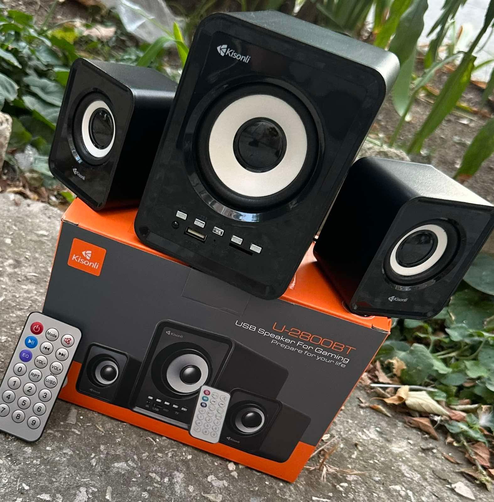 Тонколони , Bluetooth, 5W+2x3W, USB
Състояние: Нови с кутия 
Гаранция:
