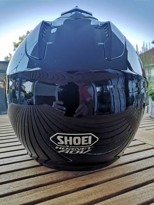 Casca moto Shoei Hornet ADV Negru Lucios - M - Interior NOU!