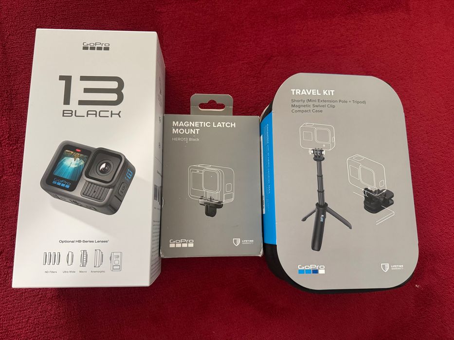 GO PRO HERO 13 BLACK (неотваряна) + аксесоари