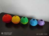 Jucărie turn, mingi, Învață culorile, grupează, calitate superioara.