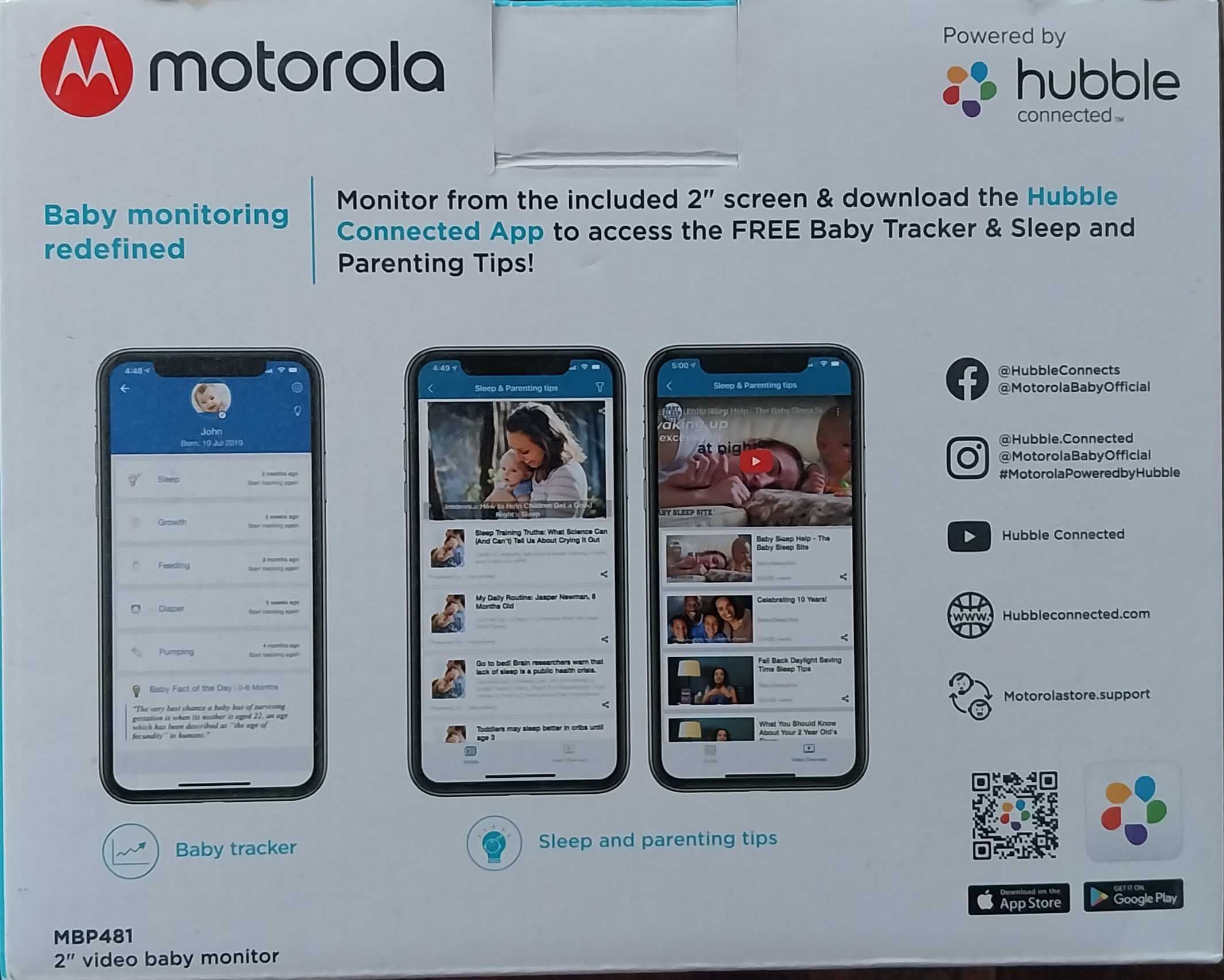 Motorola video baby monitor