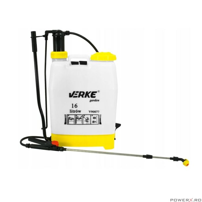 Pompa de stropit, vermorel 16 litri Verke