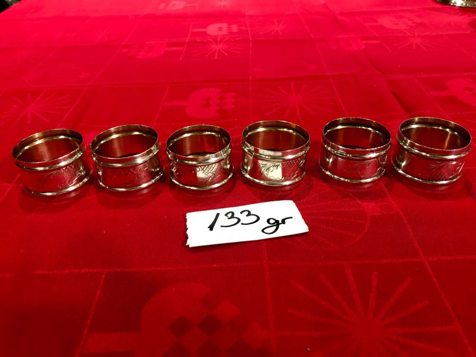 Inele servetele din Argint