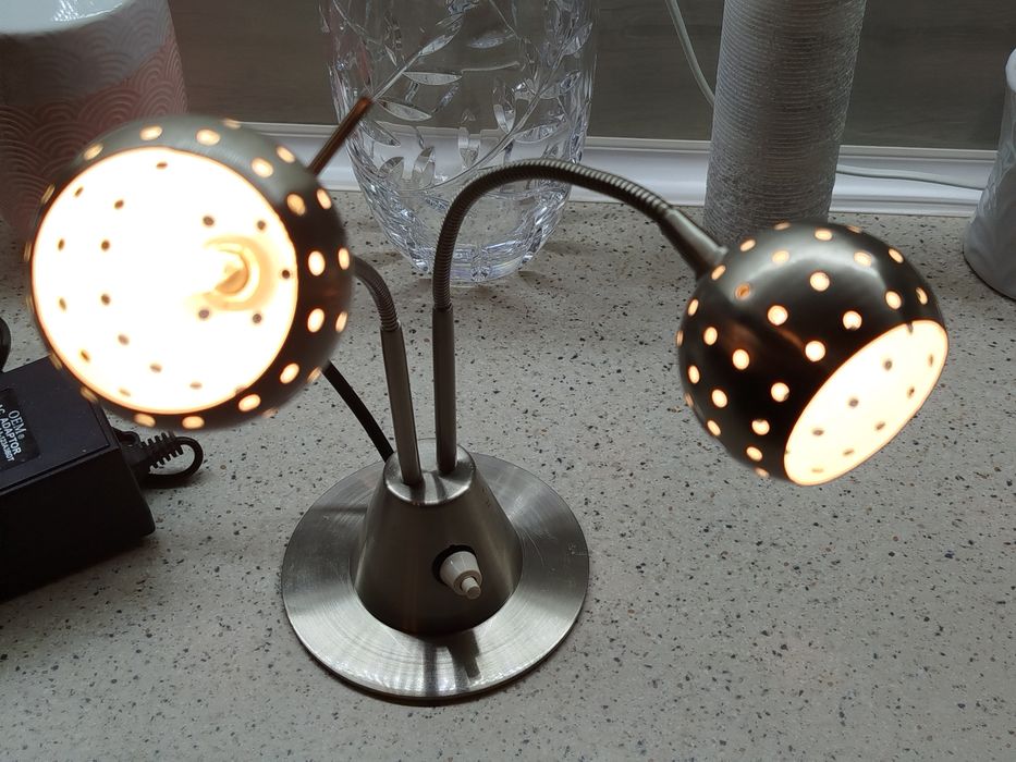 Lampă de masă inox