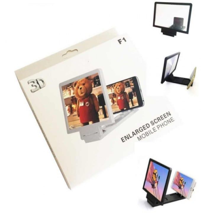 Увеличителен екран за телефон, 3D