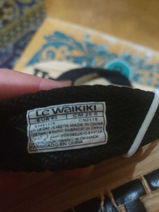 Шлепки через палец НОВЫЕ размер 40