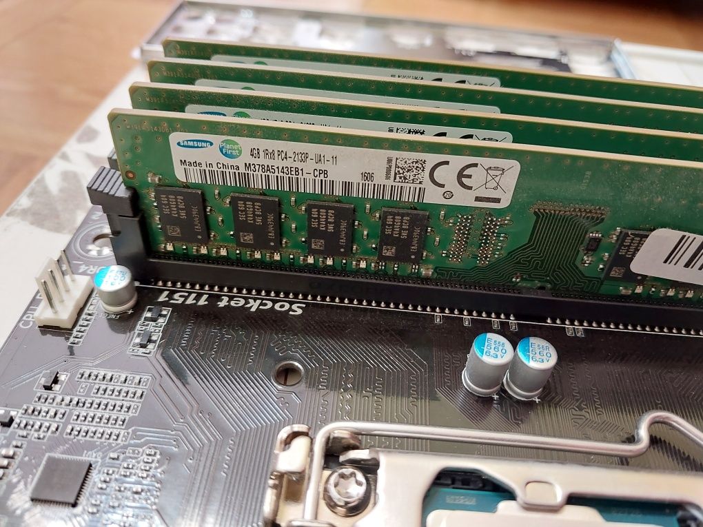 Комплект i5-6500 + Gigabyte Z170M D3H + 16GB DDR4 2133Mhz