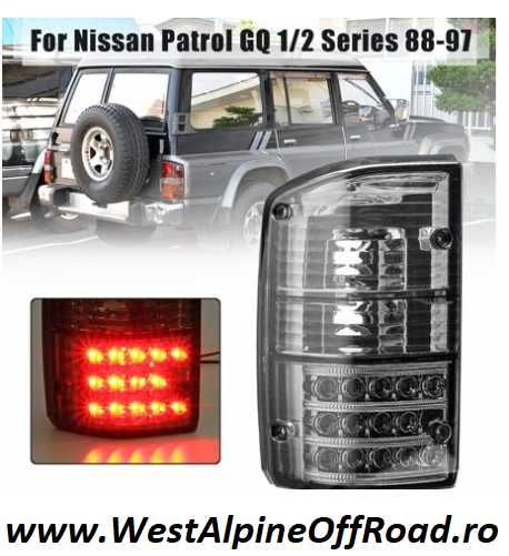 Lampa spate Nissan Patrol Y60 cu LED - Stopuri Patrol Y60 FUMURII