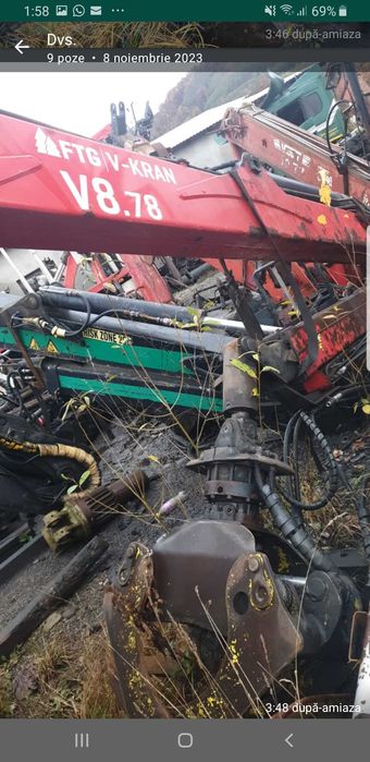 Macarale forestiere Epsilon 165 Z,  V KRANE cu canină