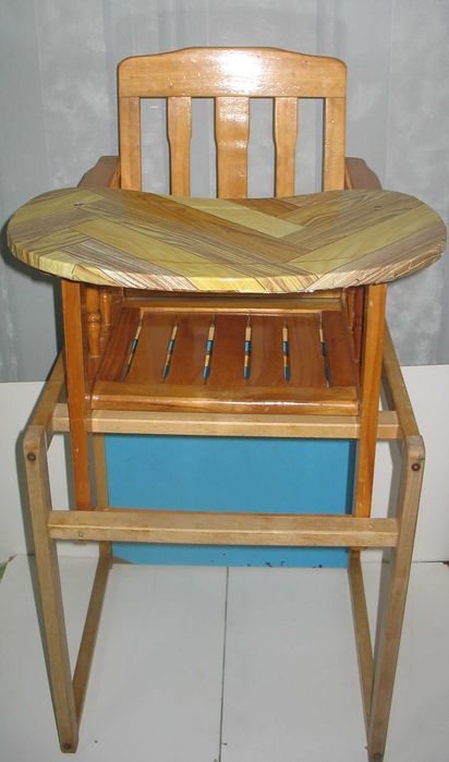 Стульчик столик для кормления детский деревянный