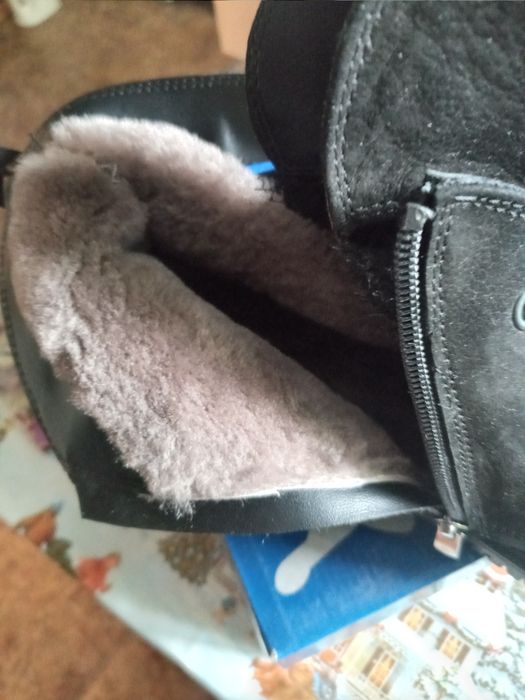 Ботинки натуралка  новые зима!