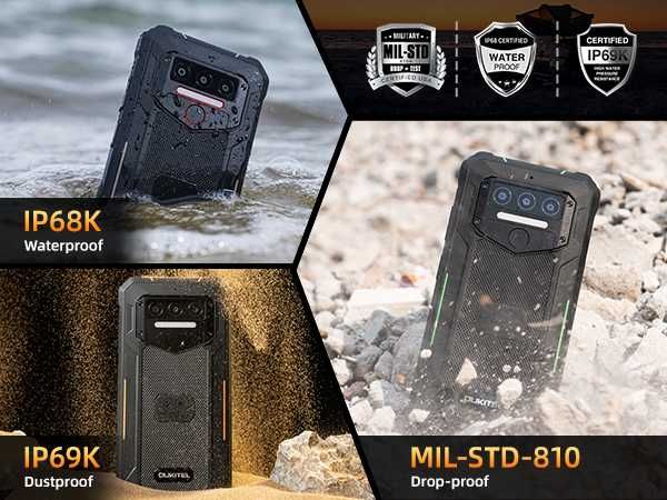 Oukitel WP23 Plus 24GB RAM 256GB ROM IP68 защита от екстремни условия