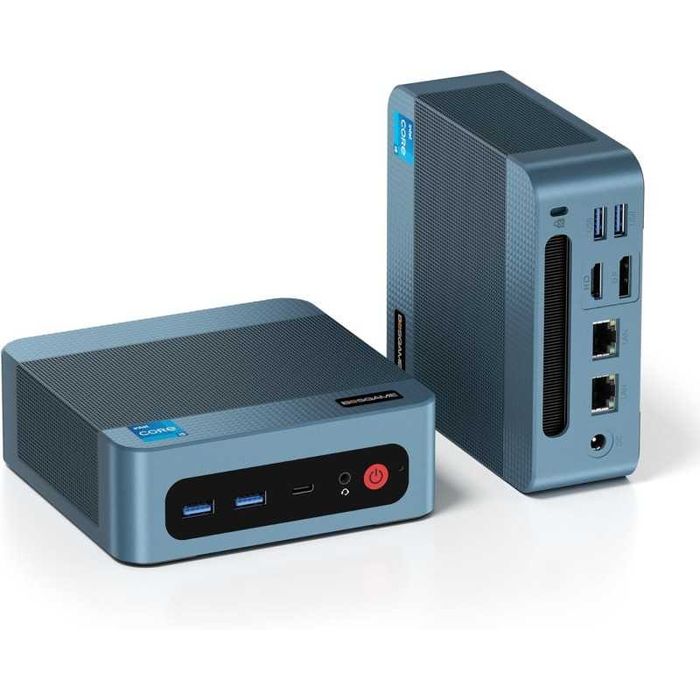 Mini PC BOSGAME P2 Neo, Intel Core i5-12450H, 16GB DDR4, SSD 512GB