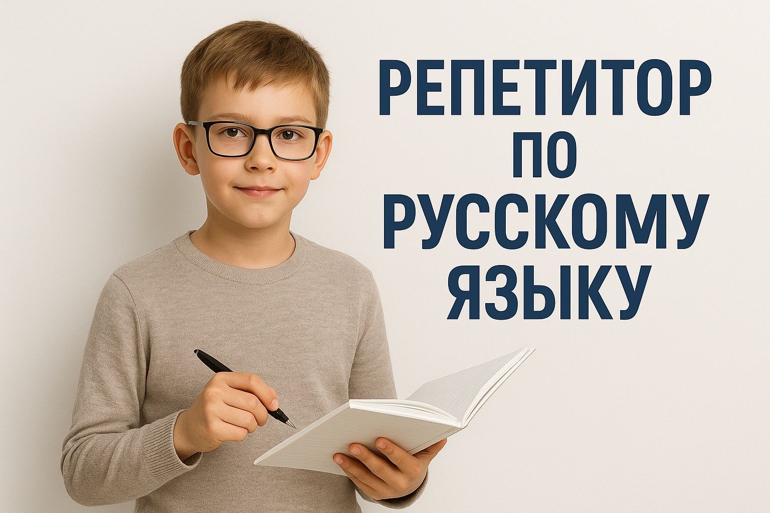 Репетитор по русскому языку для детей и взрослых!