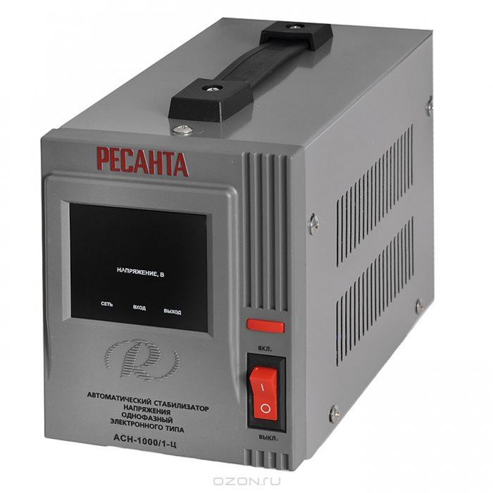 Стабилизатор РЕСАНТА АСН-1000/1-Ц