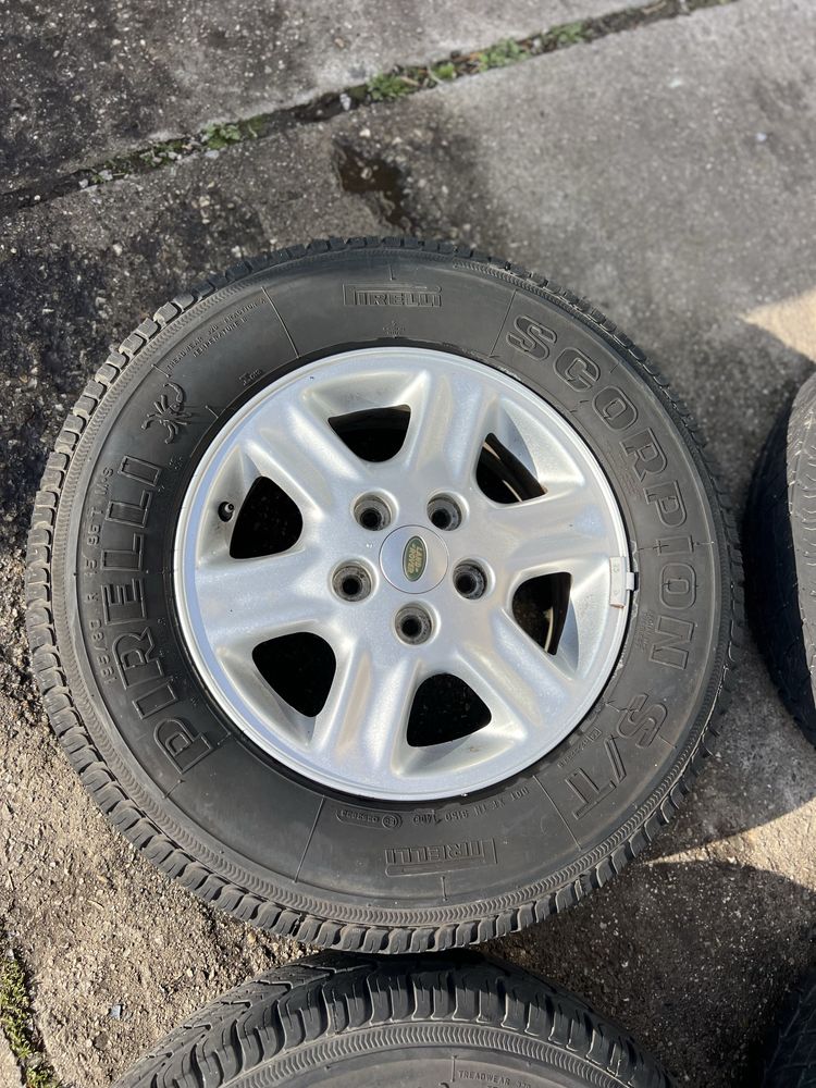 Джанти с гуми  195/80/15 за Freelander .