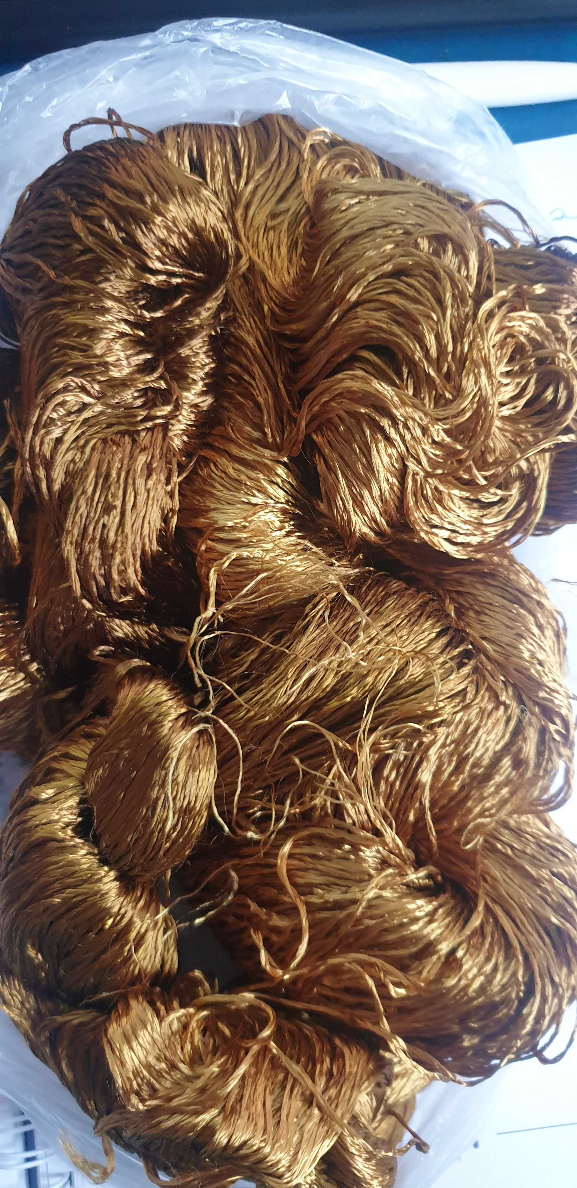Вискозна/целулозна коприна за плетене, бродиране, тъкане - прежда