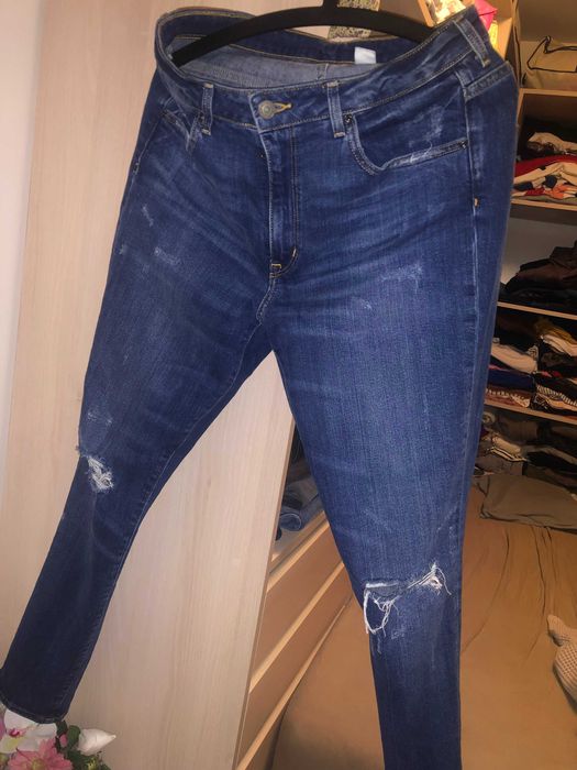 Jeans &Denim, bumbac, model skinny, noi, mar. 32/30