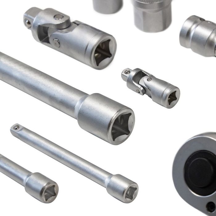 Гедоре 108 части 1/2” 1/4” CrV