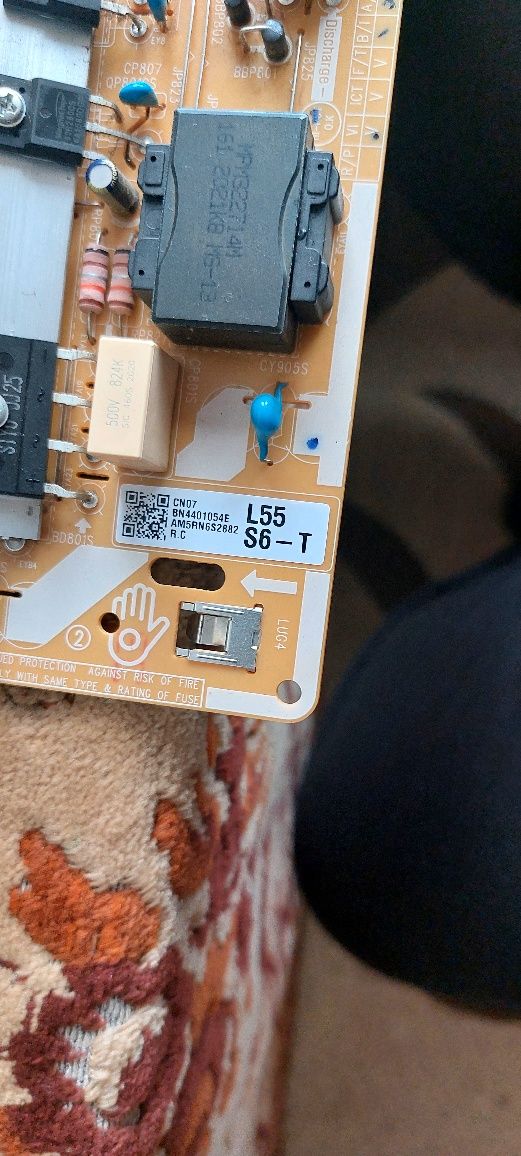 Placă alimentare tu8072 funcțională  !