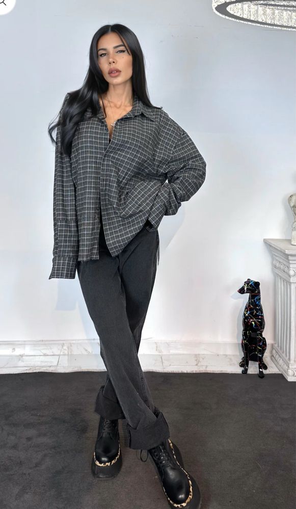 Replica moda сет дънки и риза
