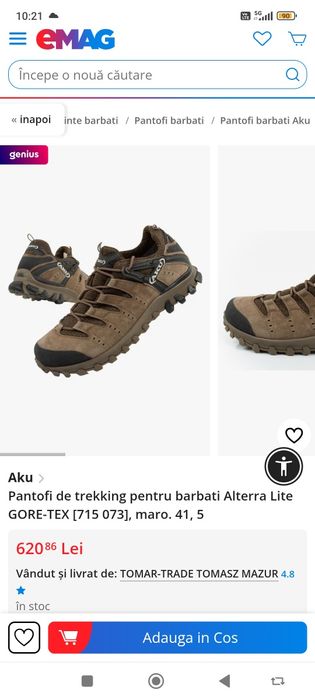 Ghete goretex piele AKU ca noi