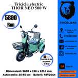 Triciclu electric THOR NEO- fara permis!