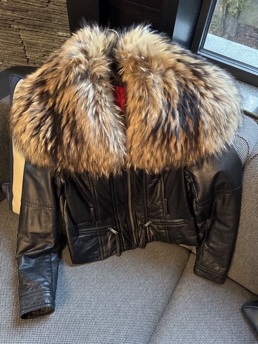 Яке Dsq2 едтествена кож и естествен косъм