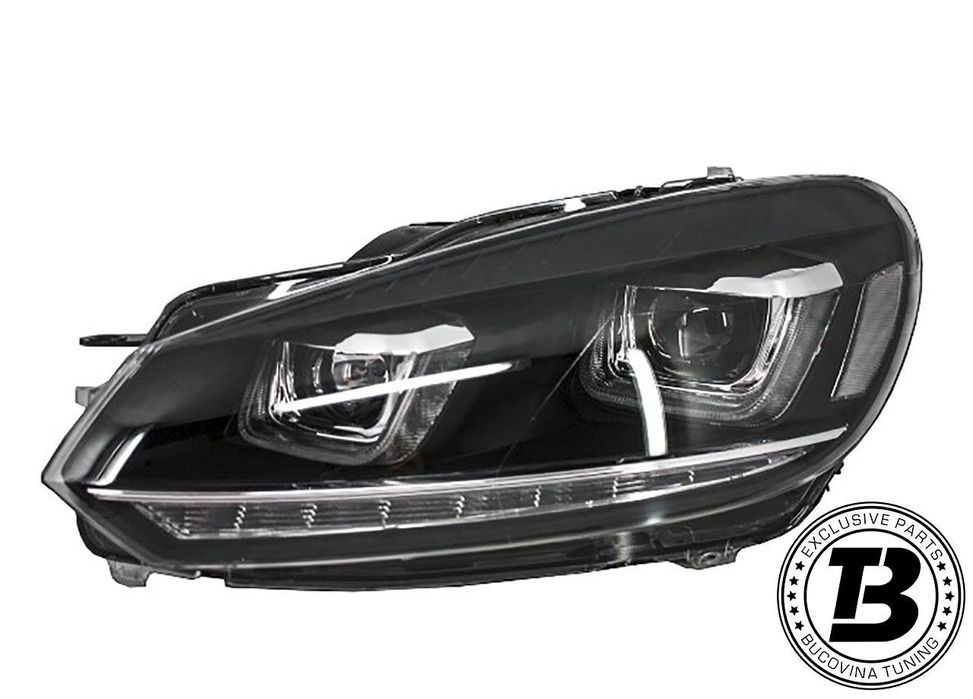 Faruri LED compatibile cu VW Golf 6 VI G7 U Design