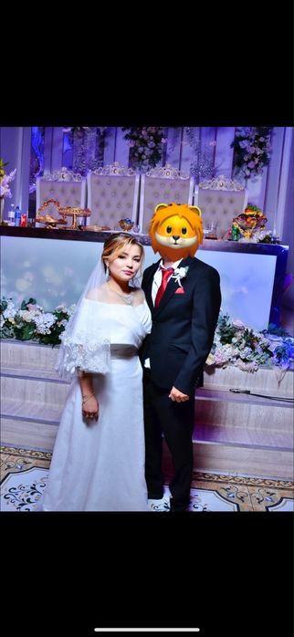 Той көйлегім сатылады европейскей стиль размер 42/48 ге диін келеді ақ