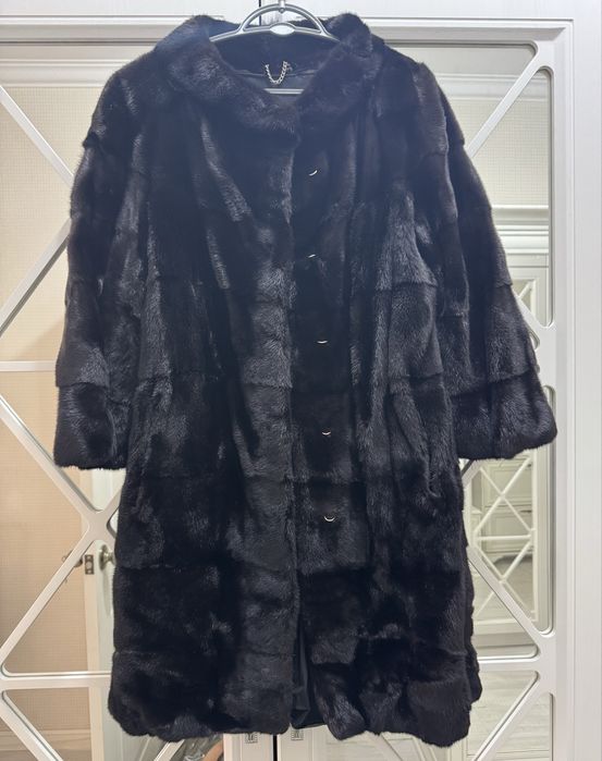 Норковая шуба. 44 размер.