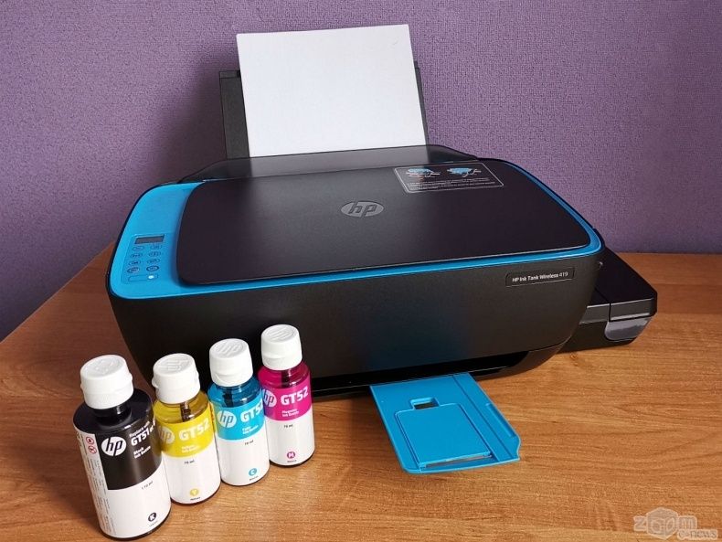 Цветной и черно-белый Ink tank 319, 419 с вайфаем и без
Два принтера.