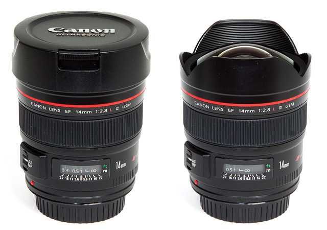 Сверхширокоугольный объектив Canon EF 14 mm f/2.8 II USM