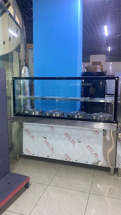 Мармит, линия раздачи для первых блюд, супов