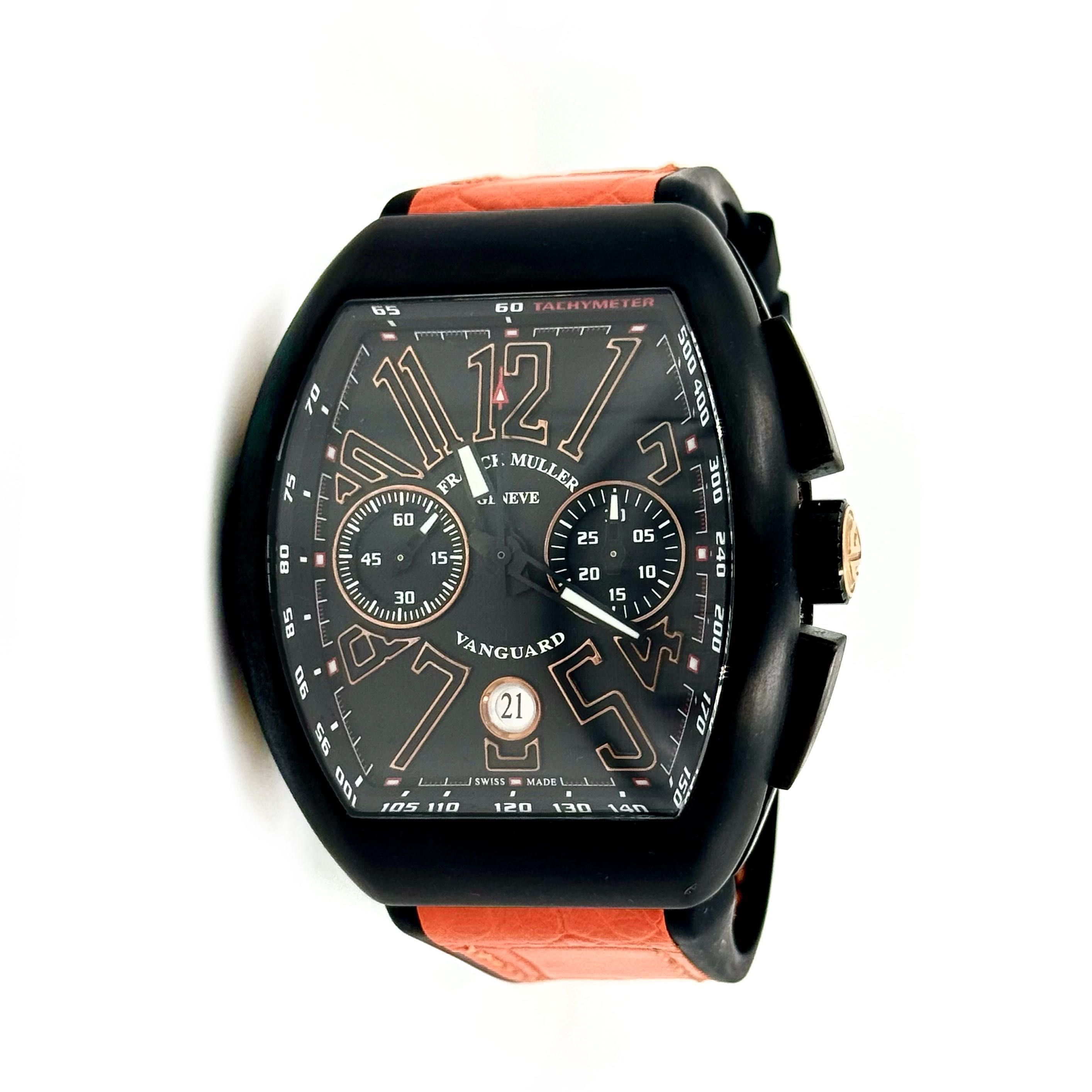 Franck Muller V45 Black Gold