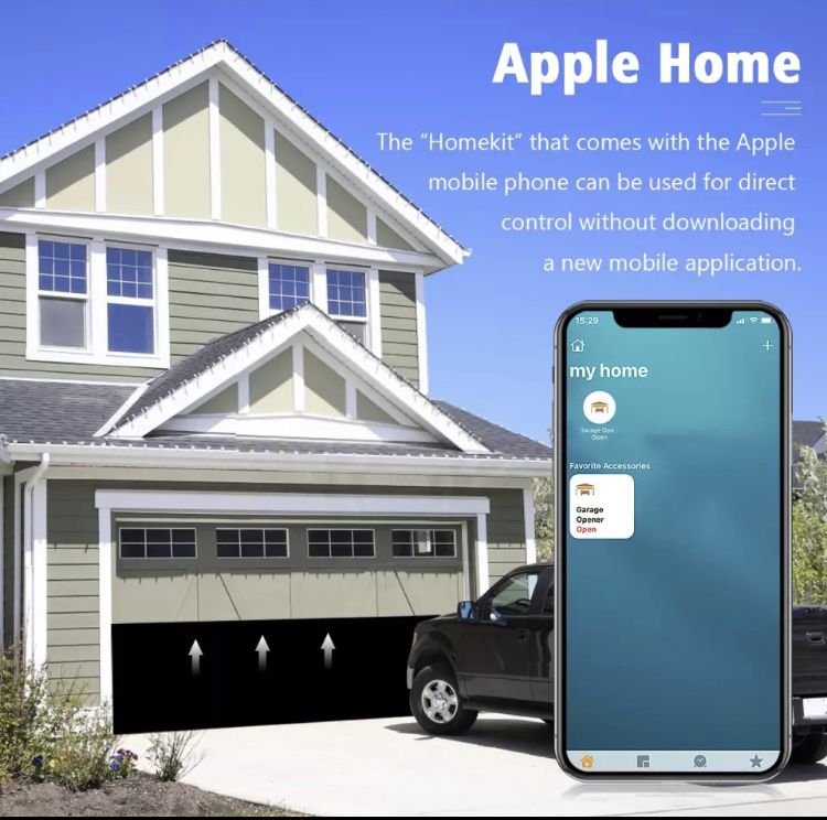 Apple Homekit WiFi сензор за отваряне на гаражна врата контролер интел