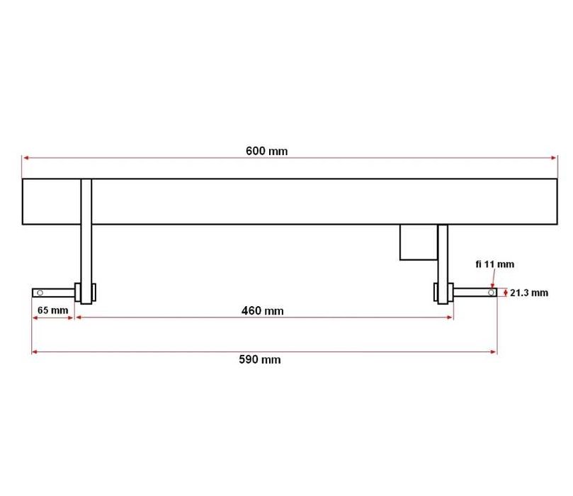 Plug agricol fix/nereversibil cu 2 trupite pentru arat
