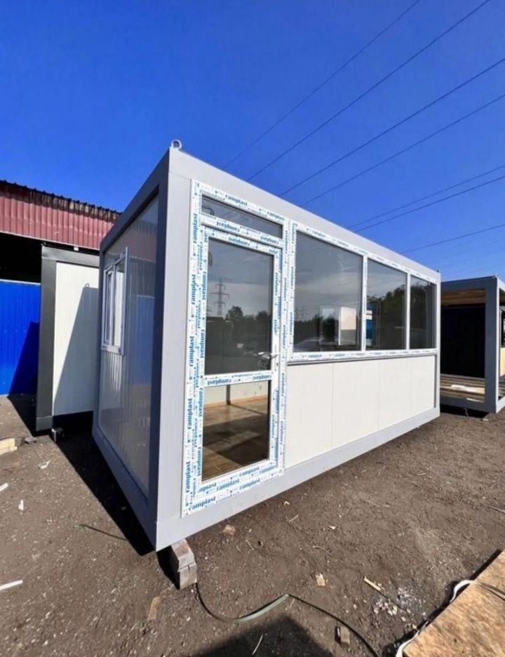 Container modular birou cabină de pază monobloc